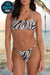 Zebra Print Anti-Tan Line Bikini